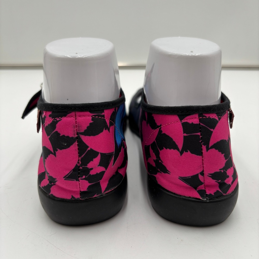Hot Chocolate Chocolaticas Womens Butterfly Mary Jane Flats Blue Pink 37 - Picture 4 of 7